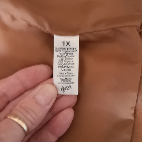 1XL faux leather jacket - Picture 2 of 9